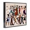 Stupell Industries Rhythm Jazz Dancers Framed Giclee, design by Sierra Siler
